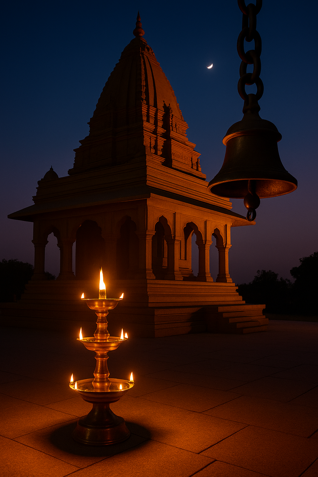 Temple Background